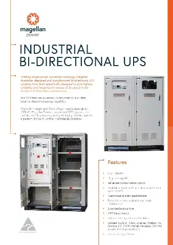 Bi-Directional UPS (BDU Series)
