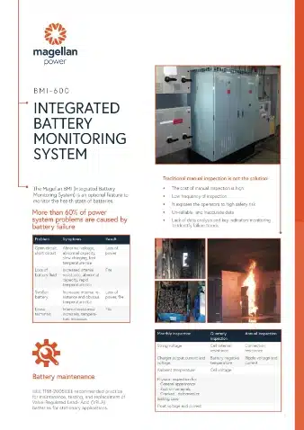 Integrated Battery Monitoring System