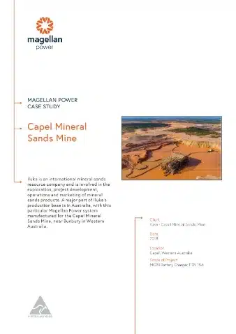Capel Mineral Sands Mine
