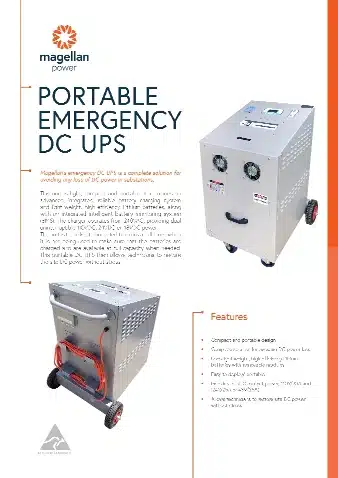 Portable DC Emergency UPS