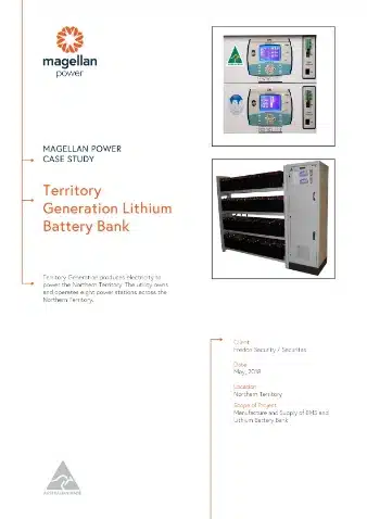 Territory Generation Lithium Battery Bank